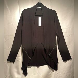 Red Haute Black Cardigan